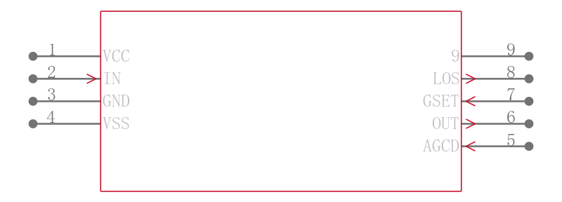 MAX7451ESA+T引脚图