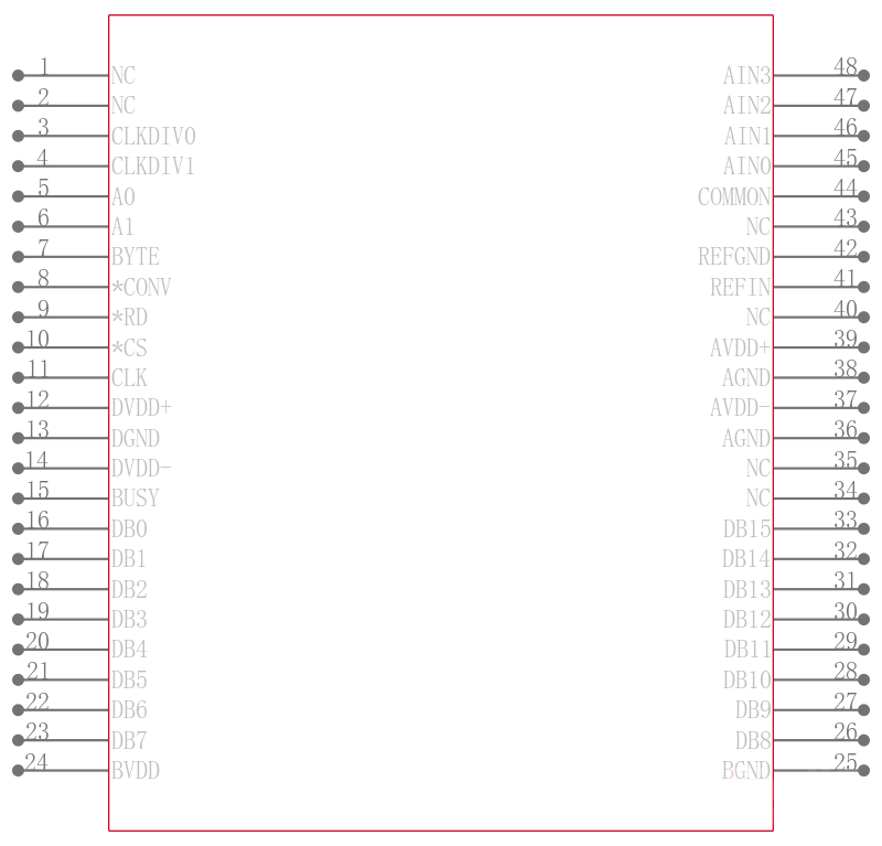 ADS8342IBPFBRG4引脚图