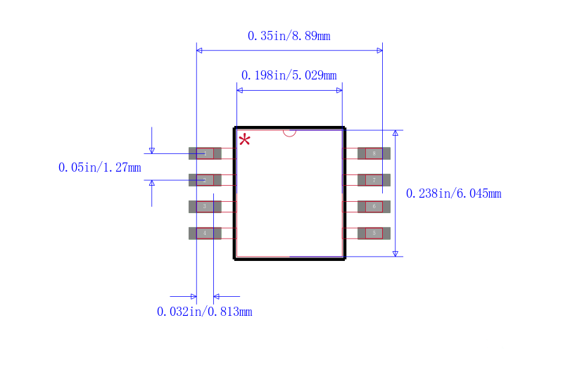 M45PE80-VMW6G封装图