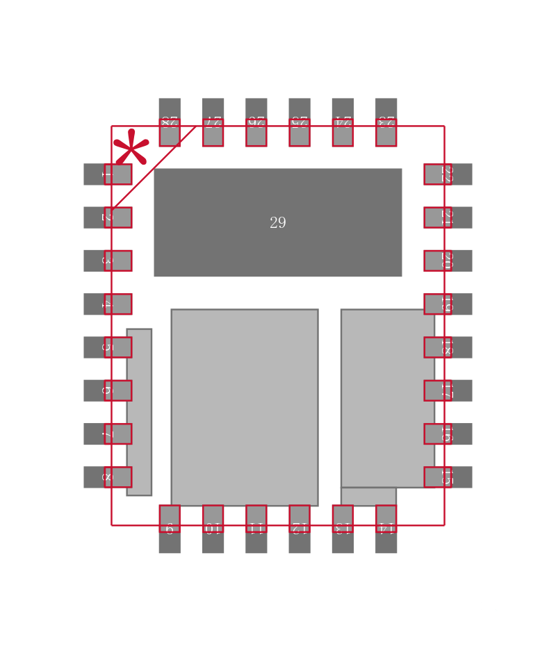 MIC261201YJL-TR封装焊盘图