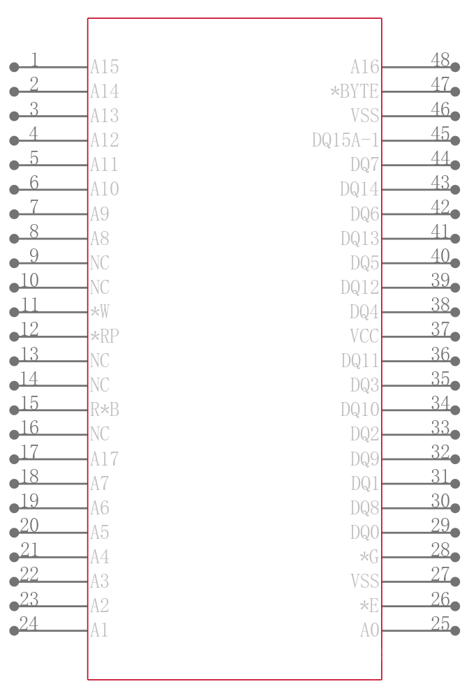 M29W400FB55N3F引脚图