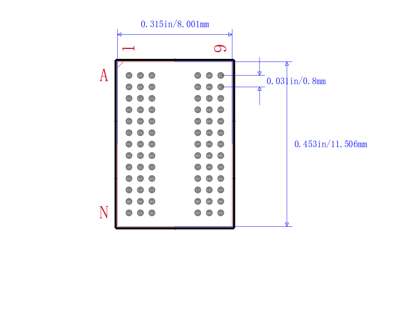 MT41J128M8JP-15E IT:G封装图