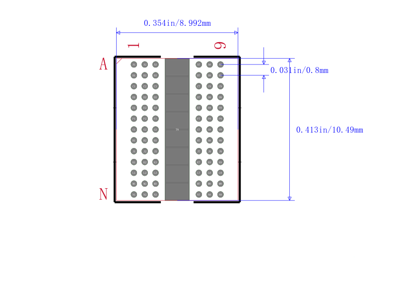 MT41J512M8RH-093:E封装图