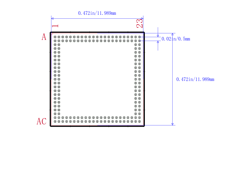 MT42L256M32D2LG-25 WT:A封装图