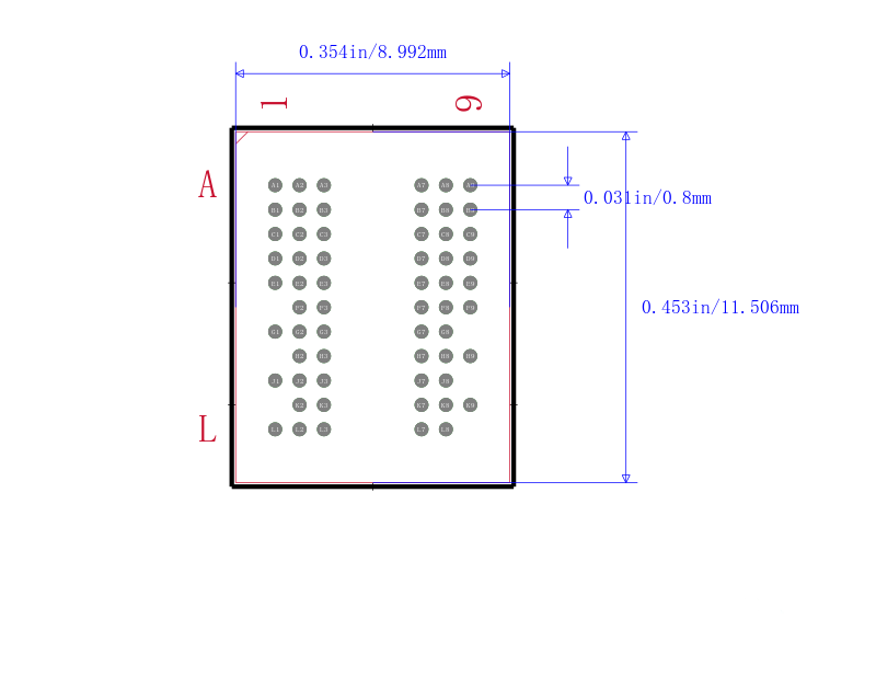 MT47H512M4EB-25E:C封装图