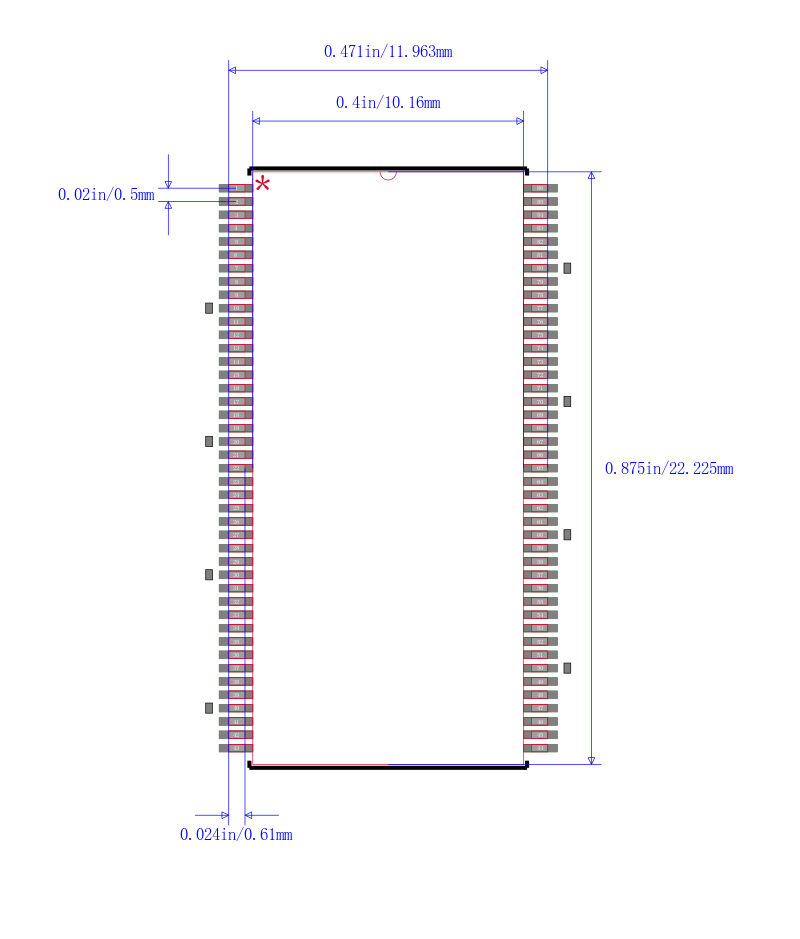 MT48LC2M32B2P-6 IT:G TR封装图