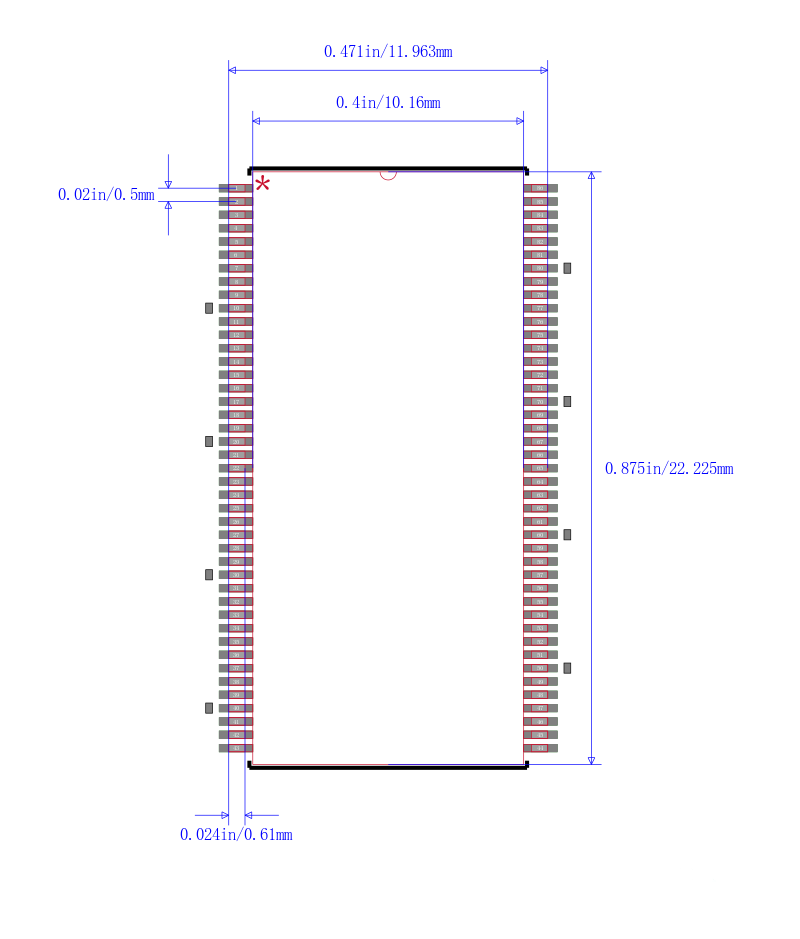 MT48LC2M32B2P-6:G TR封装图