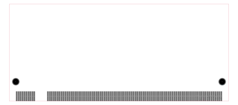 MT4HTF3264HZ-667G1封裝焊盤圖