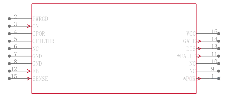 MIC2583R-MYQS引脚图