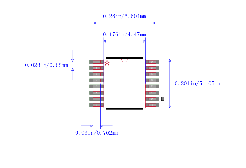 M74HC595TTR封装图