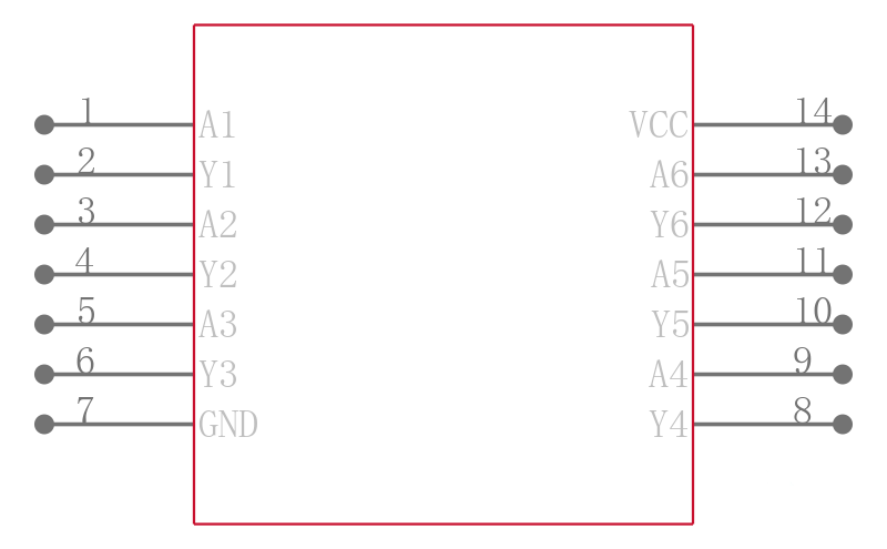 MC74VHC50DG引脚图