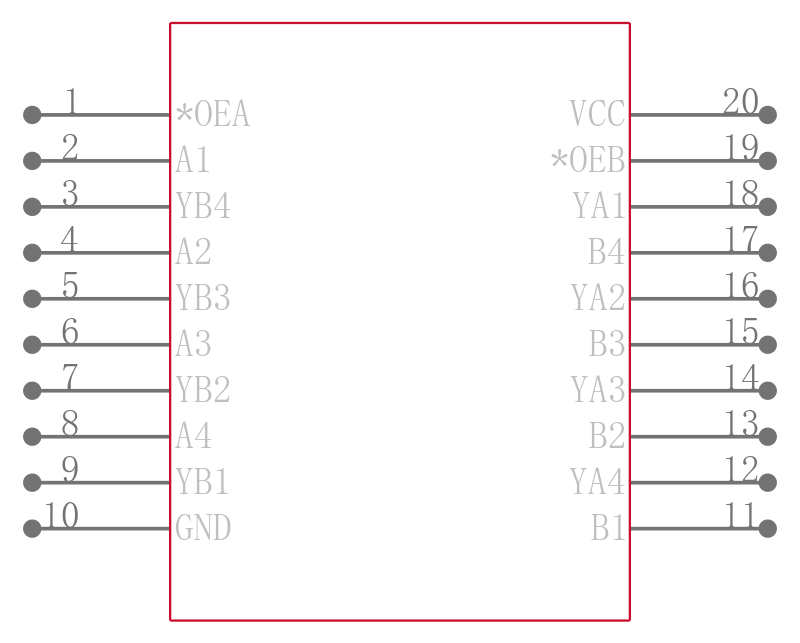 MC74VHCT244ADTG引脚图
