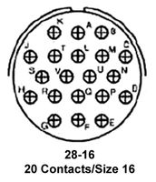 MS3106A28-16PX图片2