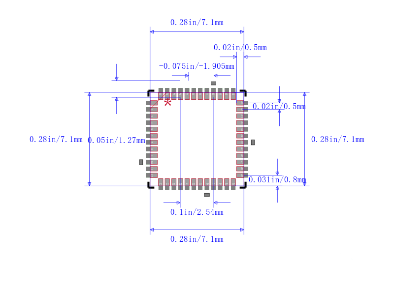 MAX4397SACTM+T封装图