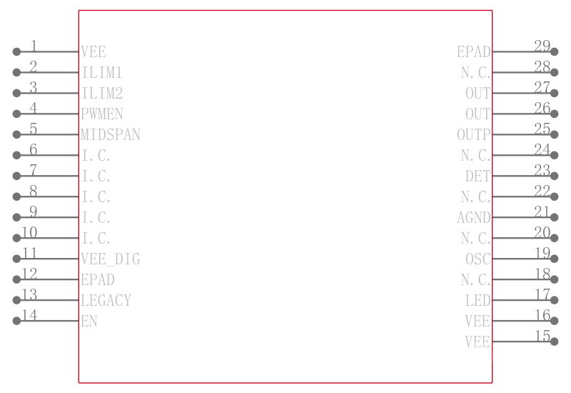 MAX5971BETI+T引脚图