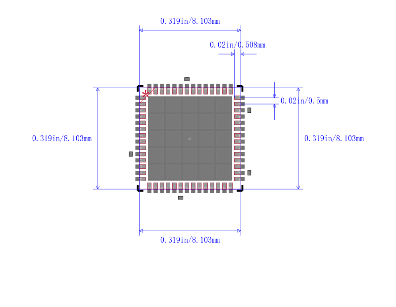 MAX5042ATN+封装图