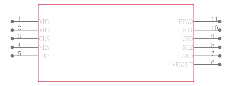 MAX13256ATB+T引脚图