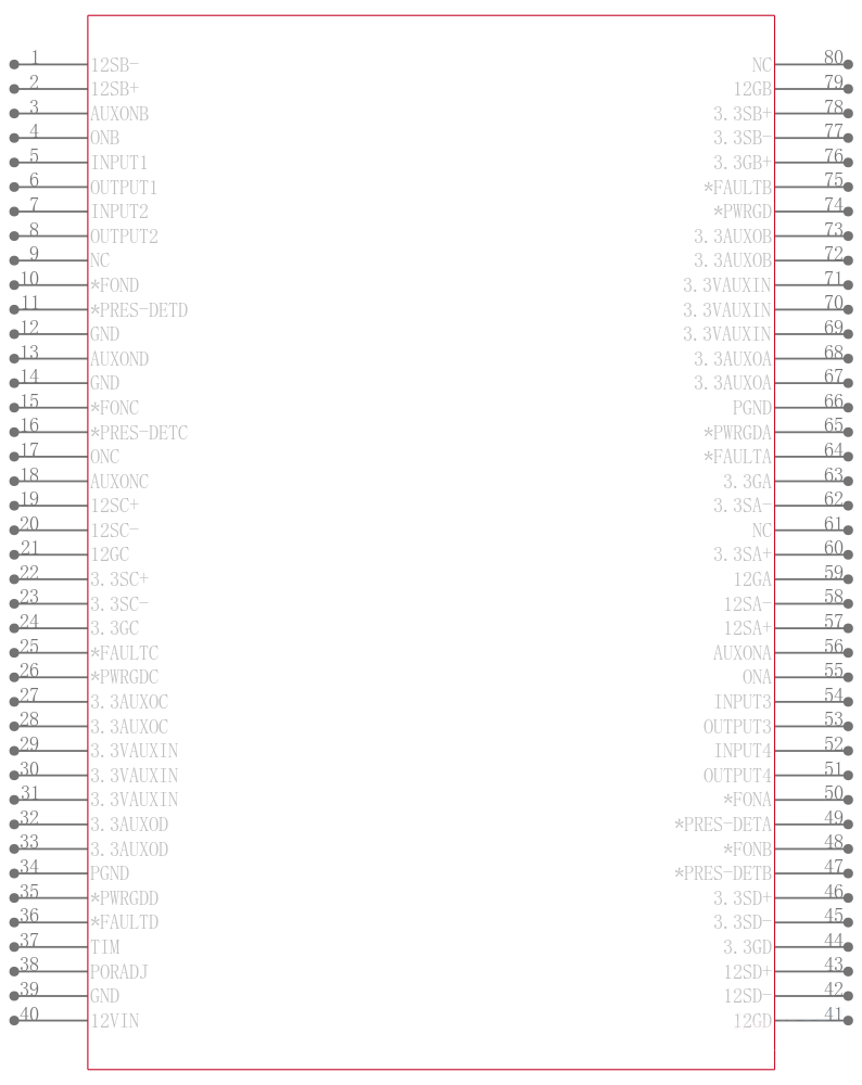 MAX5959LECS+引脚图