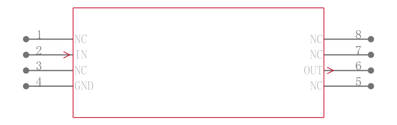 MAX6193AESA+T引脚图