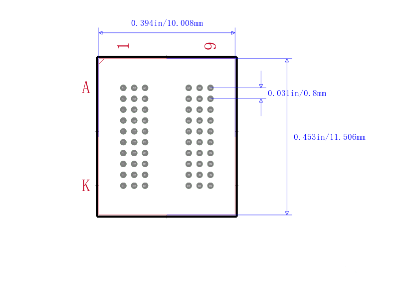 MT46H64M16LFCK-6:A TR封装图
