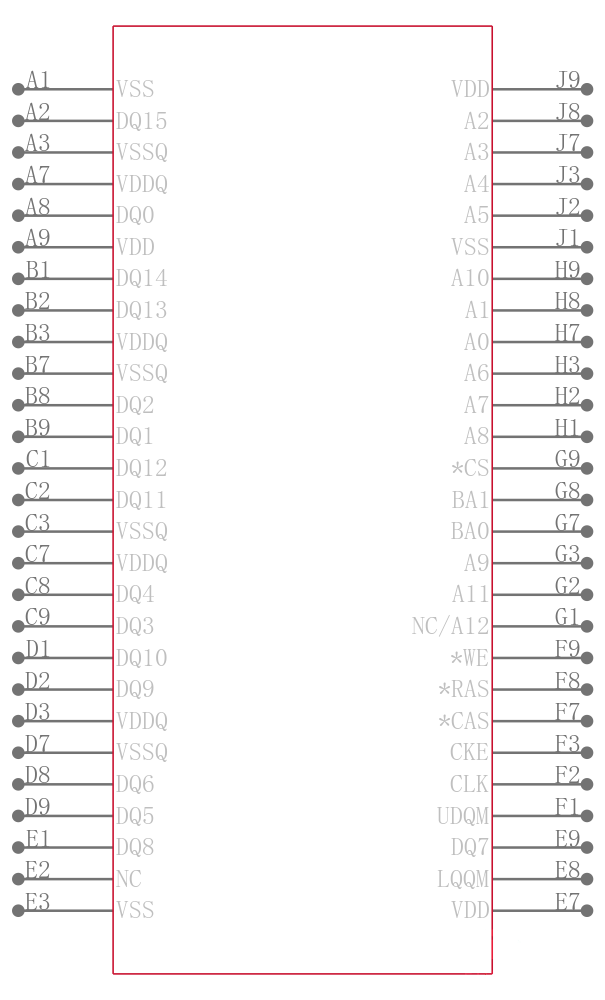 MT48H8M16LFB4-10引脚图