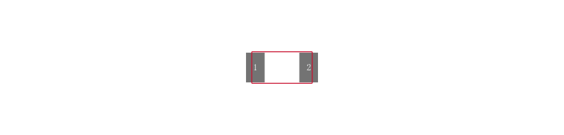 MCR03EZPFX1650封装焊盘图