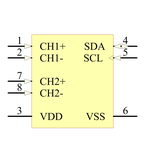 MCP3426A0-E/SN引脚图