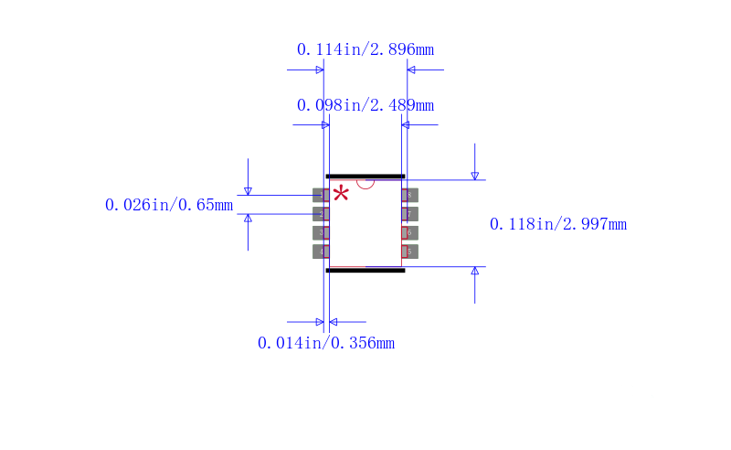 MTMC8E2A0LBF封装图