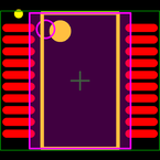 MCP23009-E/SS封装焊盘图