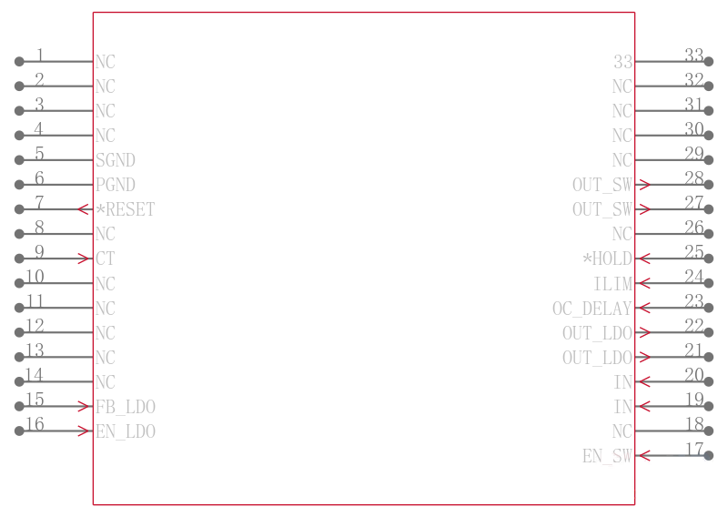 MAX15011ATJ+T引脚图