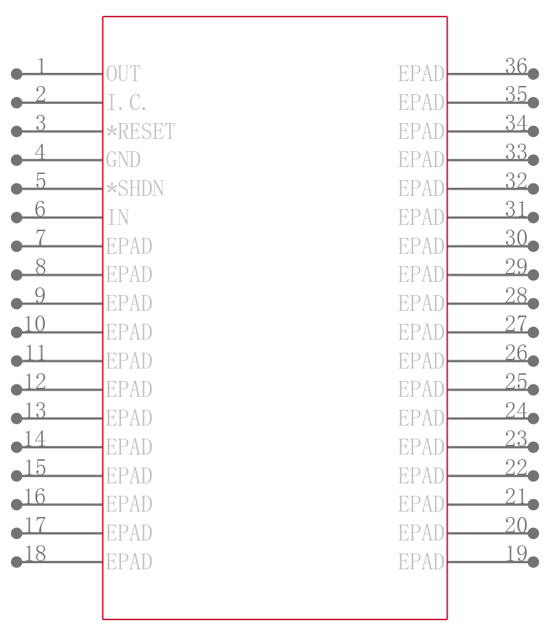 MAX1589ETT100+T引脚图