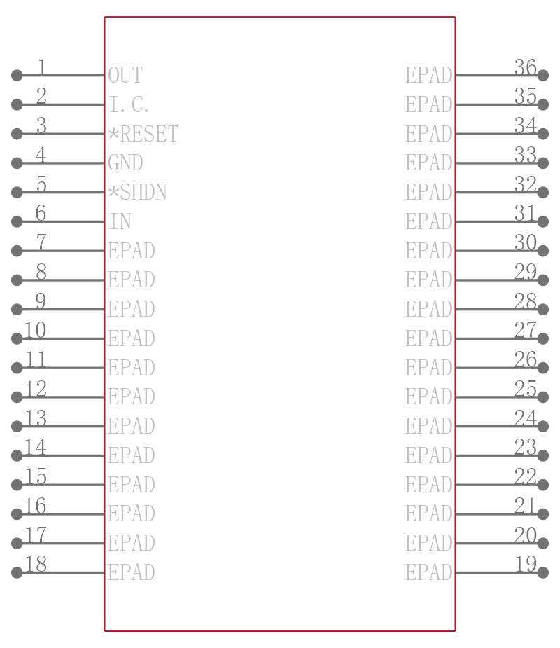 MAX1589ETT180+T引脚图