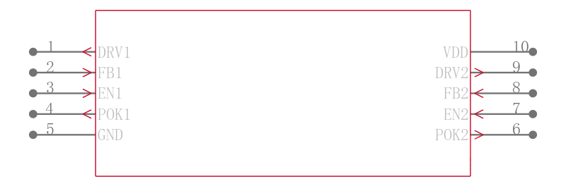 MAX8564EUB+引脚图