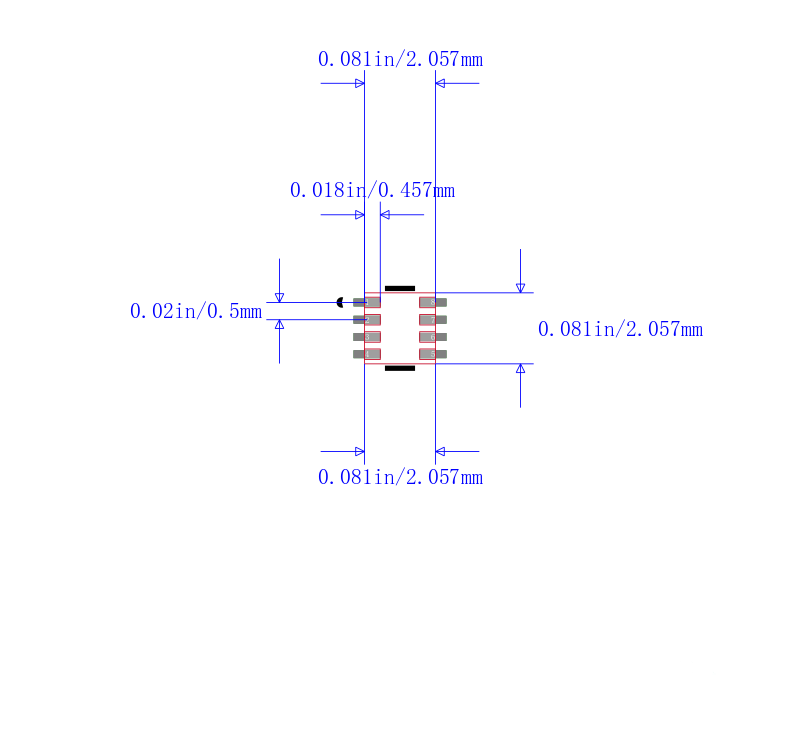 MAX15462AATA+封装图