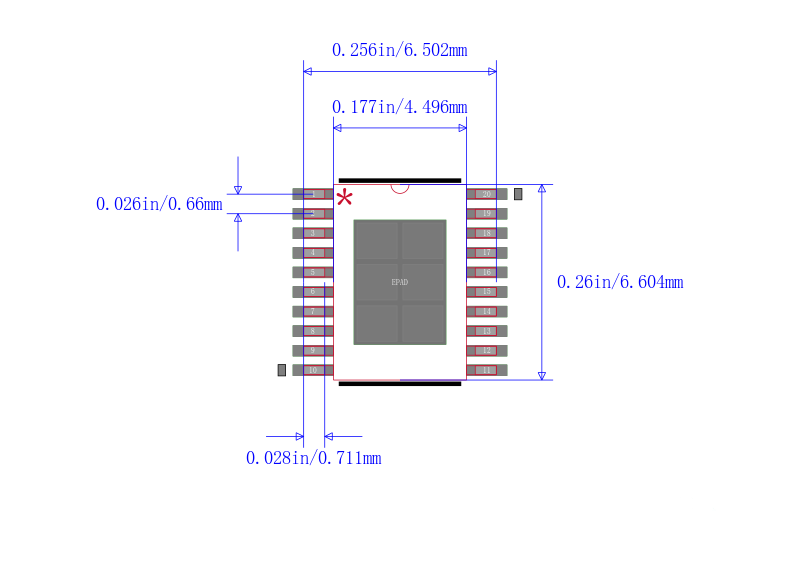 MAX16838AUP/V+T封装图