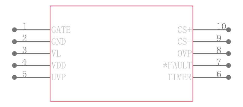 MAX8555AEUB+引脚图