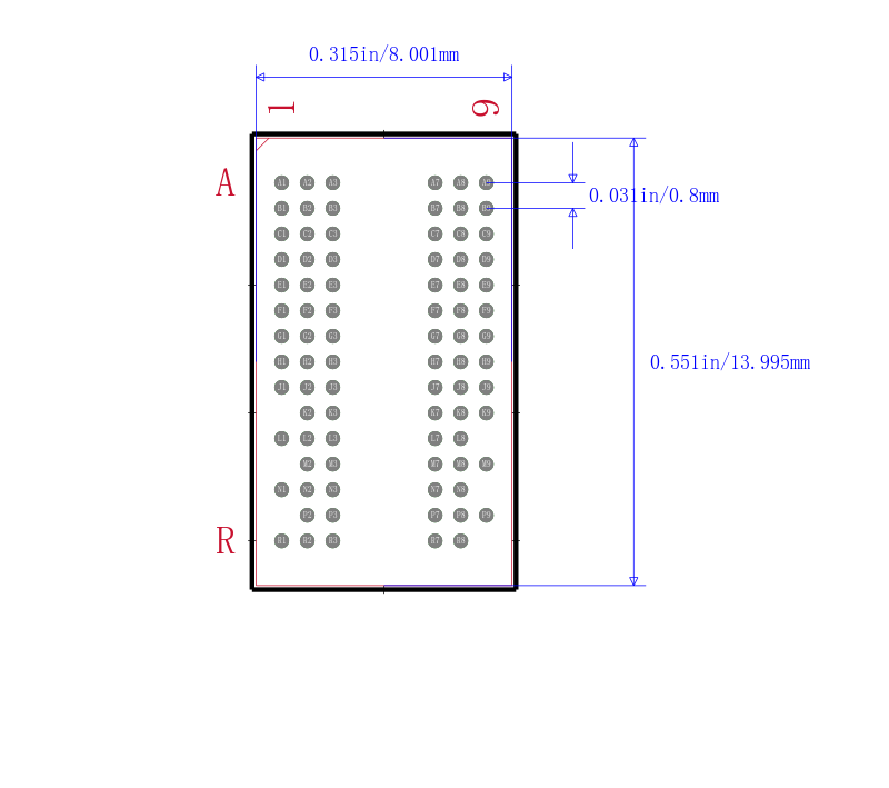 MT47H16M16BG-37E:B TR封装图