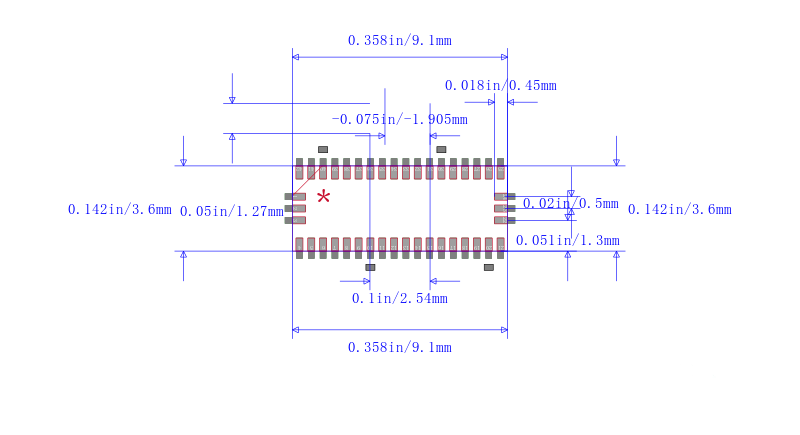 MAX14950CTO+T封装图