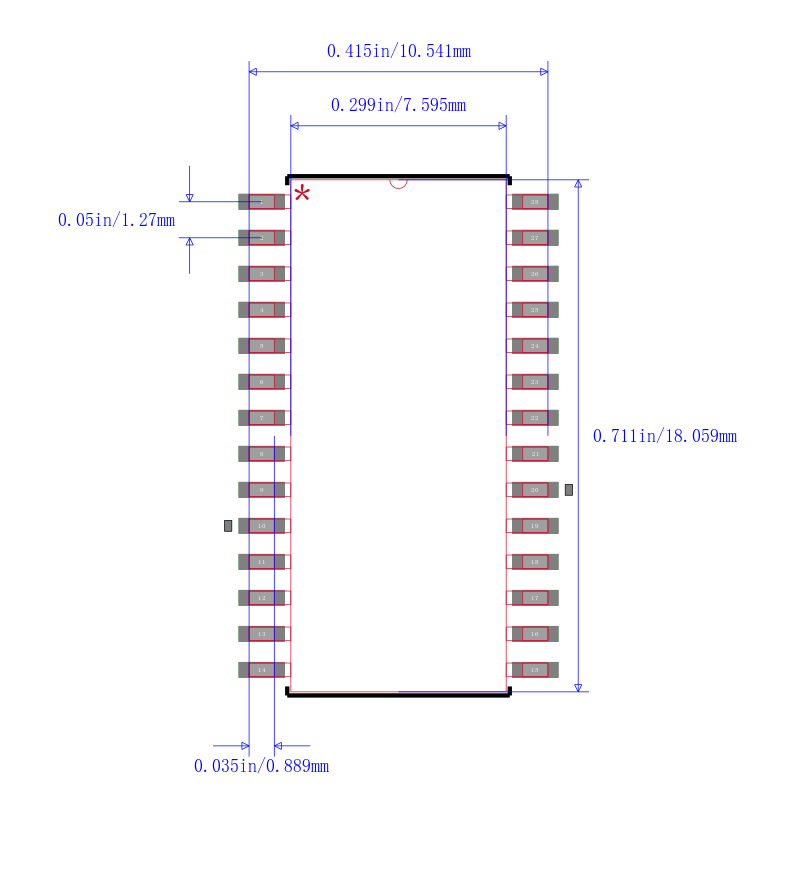 MCZ33889DEGR2封装图