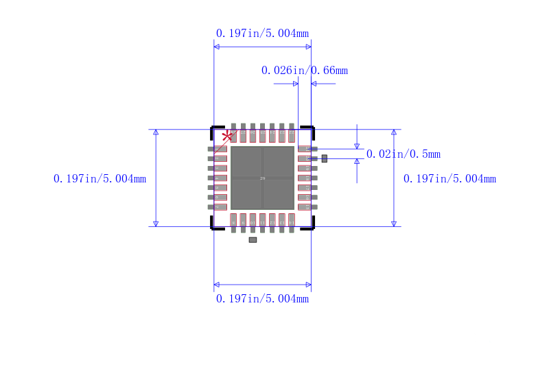 MLX80105KLQ-DAA-000-RE封装图