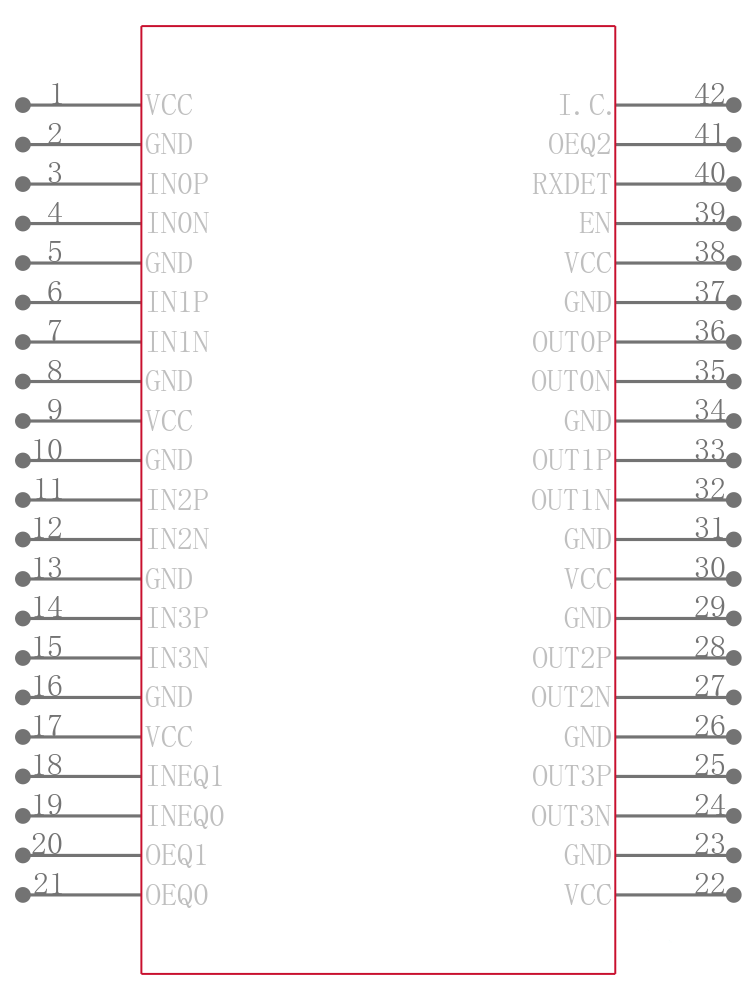 MAX14950CTO+T引脚图