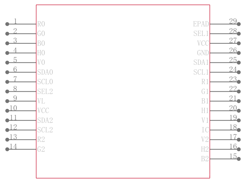 MAX4885AEETI+引脚图