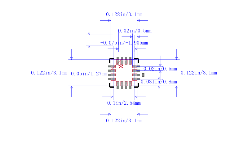 MAX3804ETE#TG16封装图