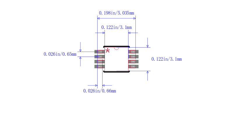 MAX5216BGUA+T封装图