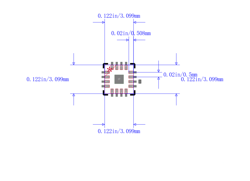 MAX5477ETE#TG16封装图