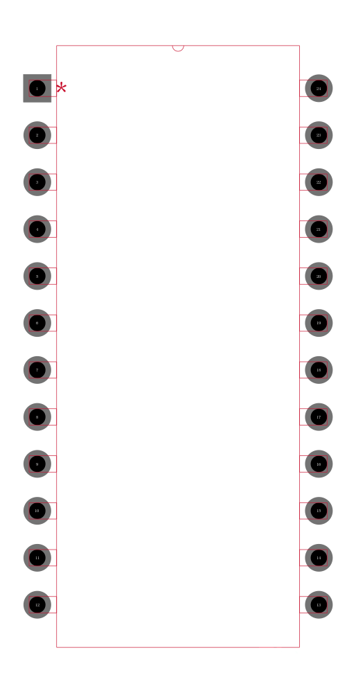 M34116B1封装焊盘图