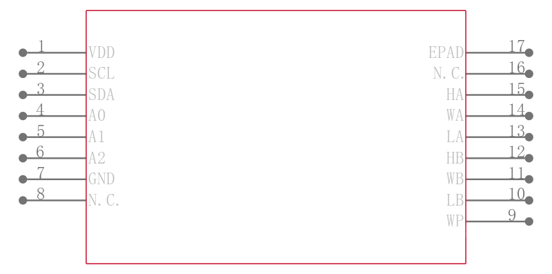 MAX5477ETE#TG16引脚图