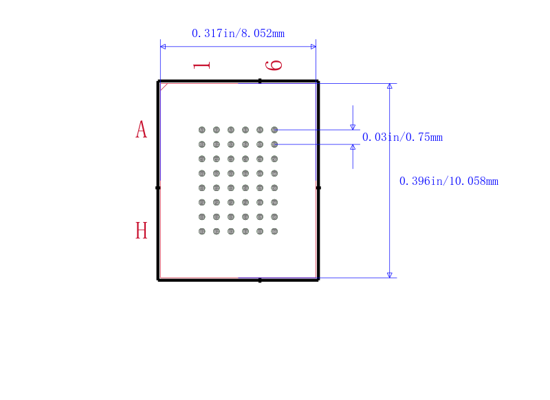 AS7C34098A-10BIN封装图