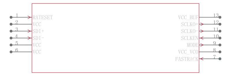 MAX3873AETP+T引脚图