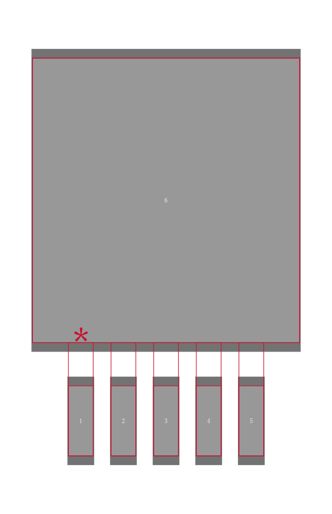 MCP1827-3302E/ET封装焊盘图